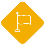 beach flag yellow
